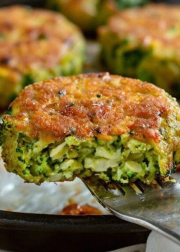 Broccoli-Oatmeal Cutlets