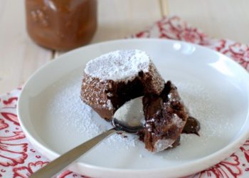 Nutella Lava Cake in the Air Fryer