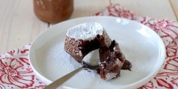 Nutella Lava Cake in the Air Fryer