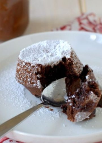 Nutella Lava Cake in the Air Fryer