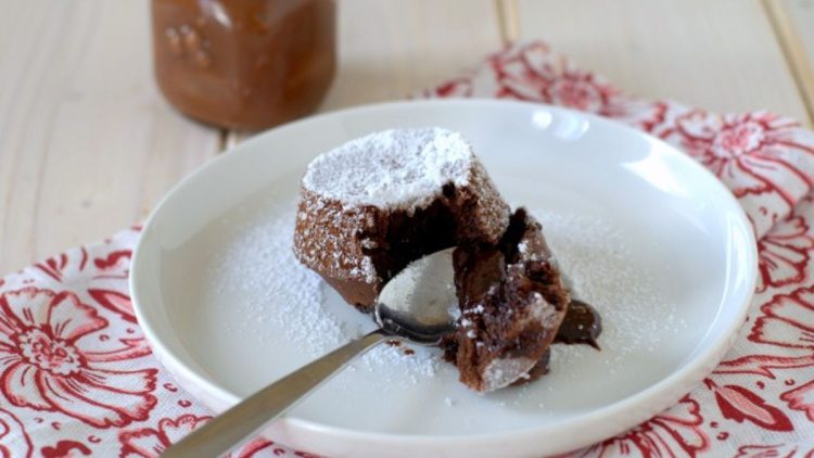 Nutella Lava Cake in the Air Fryer