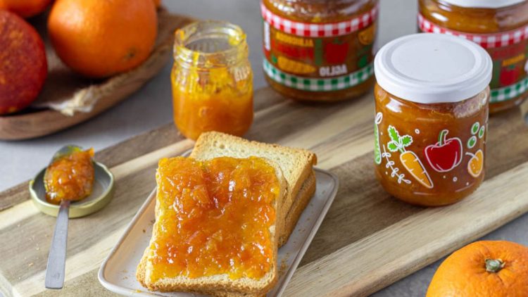 Sicilian orange marmalade