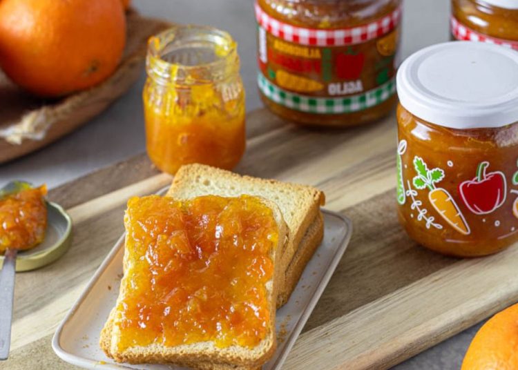 Sicilian orange marmalade